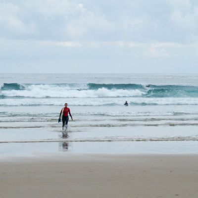 Surfing in Spain