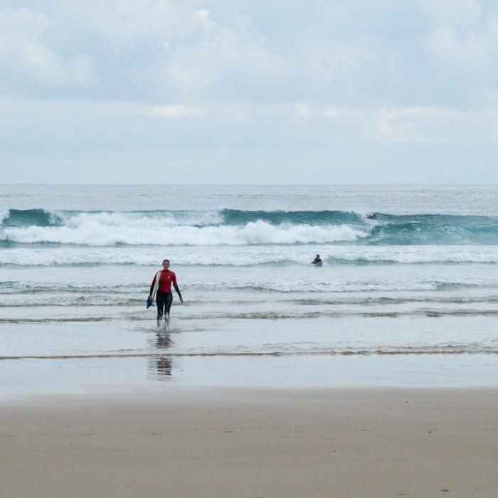 Surfing in Spain